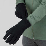 Janus ullhansker til herre, farge svart