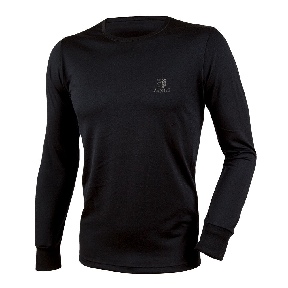 Janus tynn ulltrøye til herre, farge svart