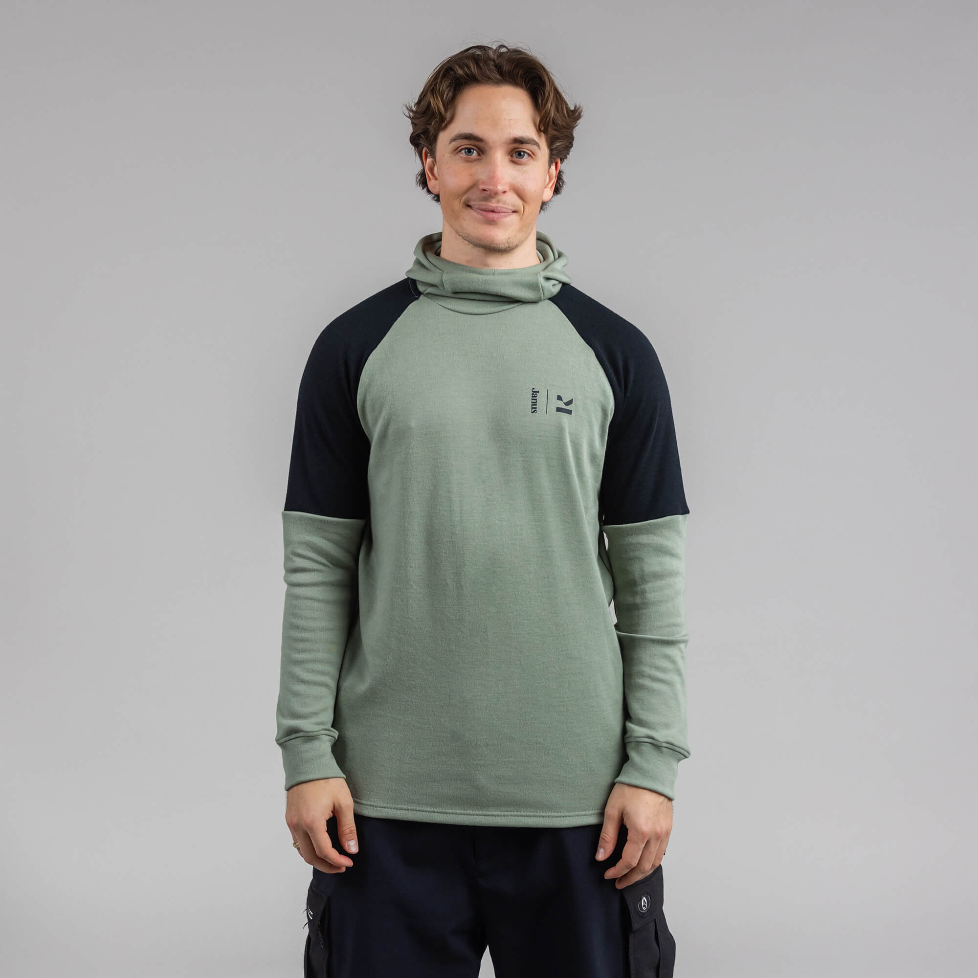 Trøye med Hette Merino – Kleveland 215 Herre – Janus Wool