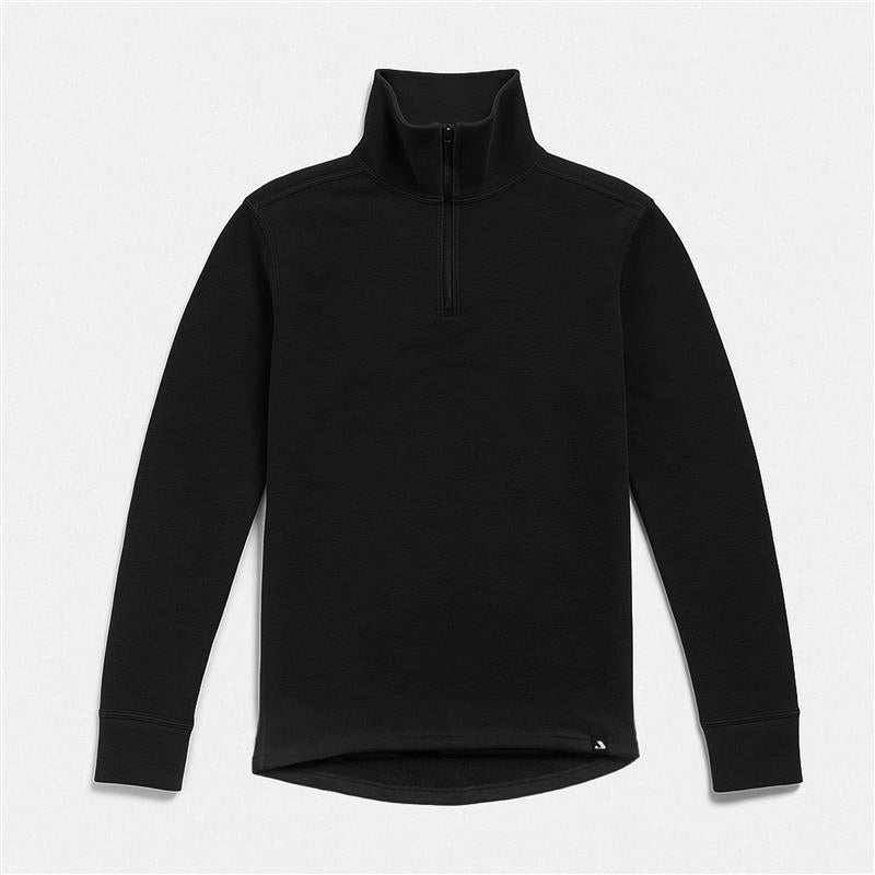 Polo med zip ullfrotté - Norse Merino 210 Unisex