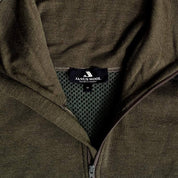 To-lags polo med zip - Norse Merino 220 Unisex