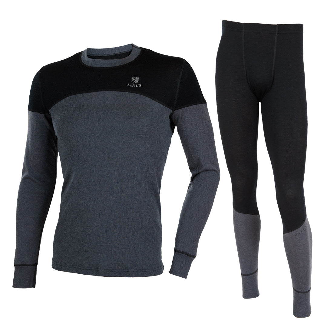 Wool sweater and wool longs Designwool Janus