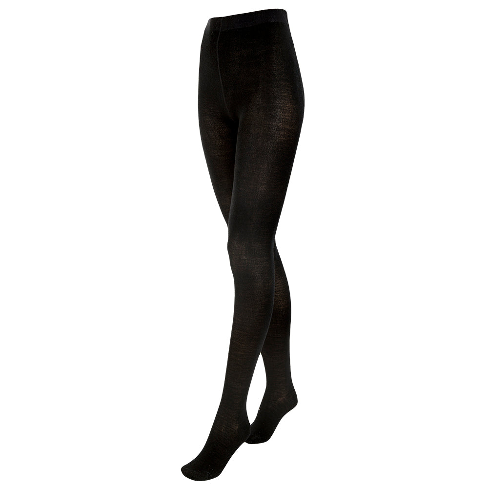 Black wooly tights deals