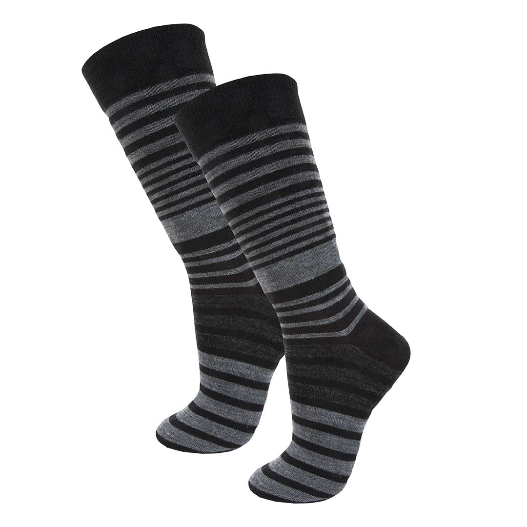 Ullsokker Janus to par unisex, svart