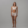 Janus merino ullboksershorts til dame, hvit