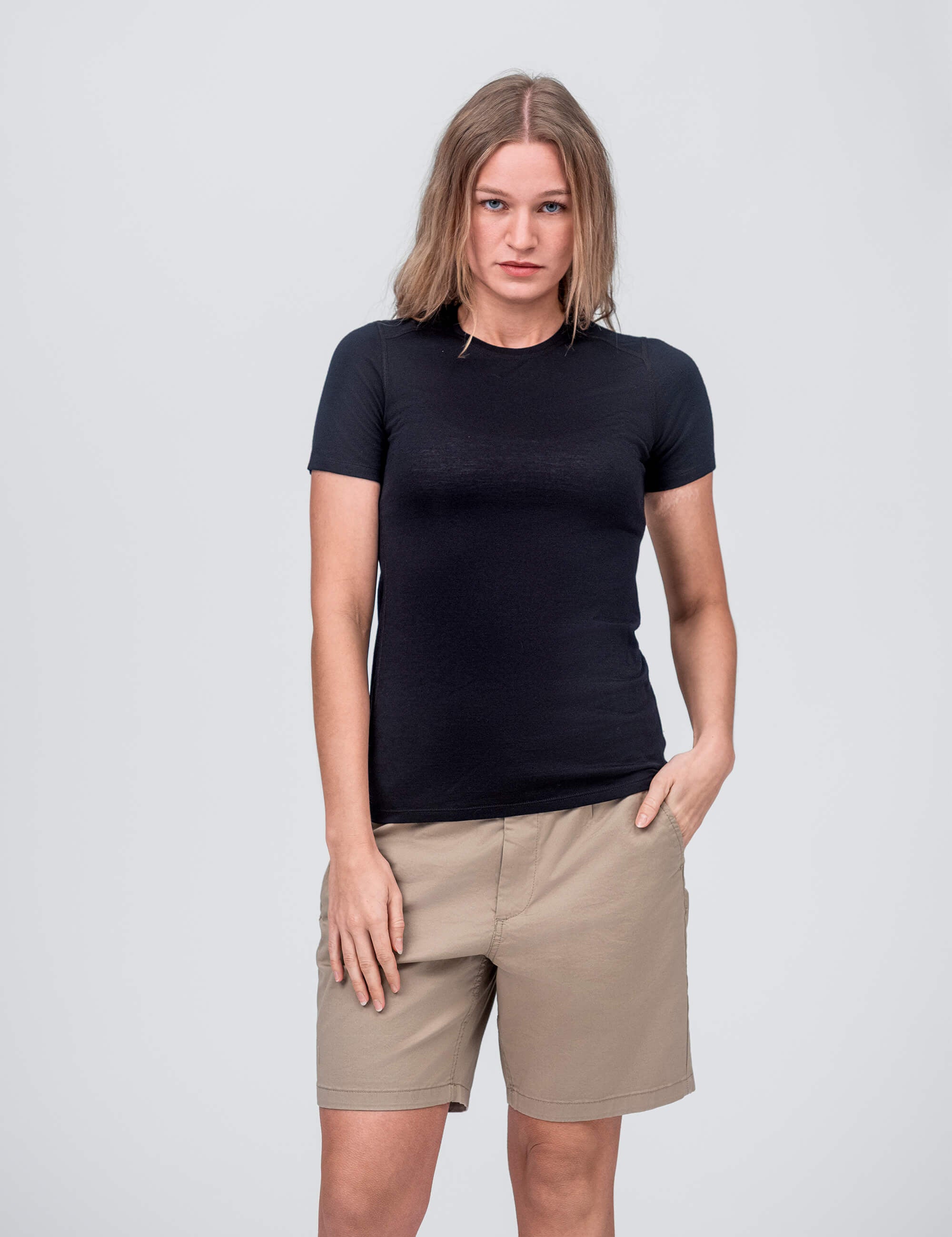 T-skjorte Aktiv – Classic Merino 160 Dame