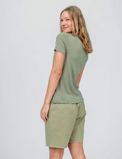 T-skjorte Regular – Classic Merino 160 Dame