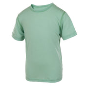 Merinoull t-shirt Janus til barn, grønn