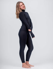 Zip Polo – Classic Merino 160 Dame