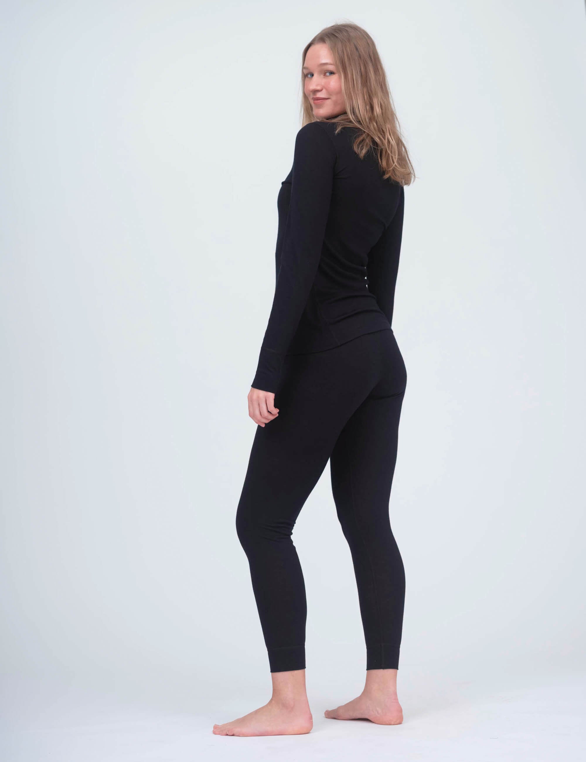 Zip Polo – Classic Merino 160 Dame