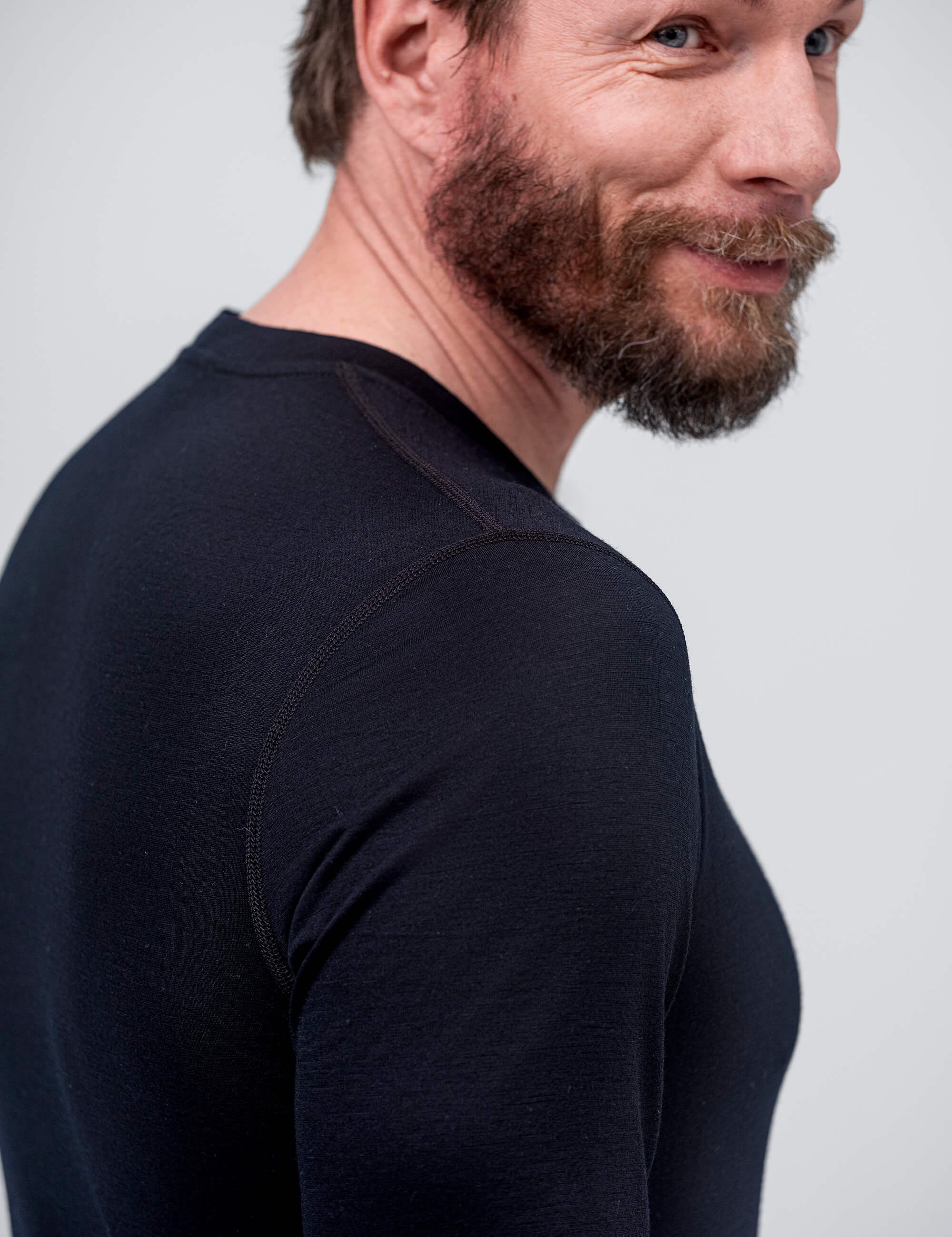 T-skjorte Aktiv – Classic Merino 160 Herre