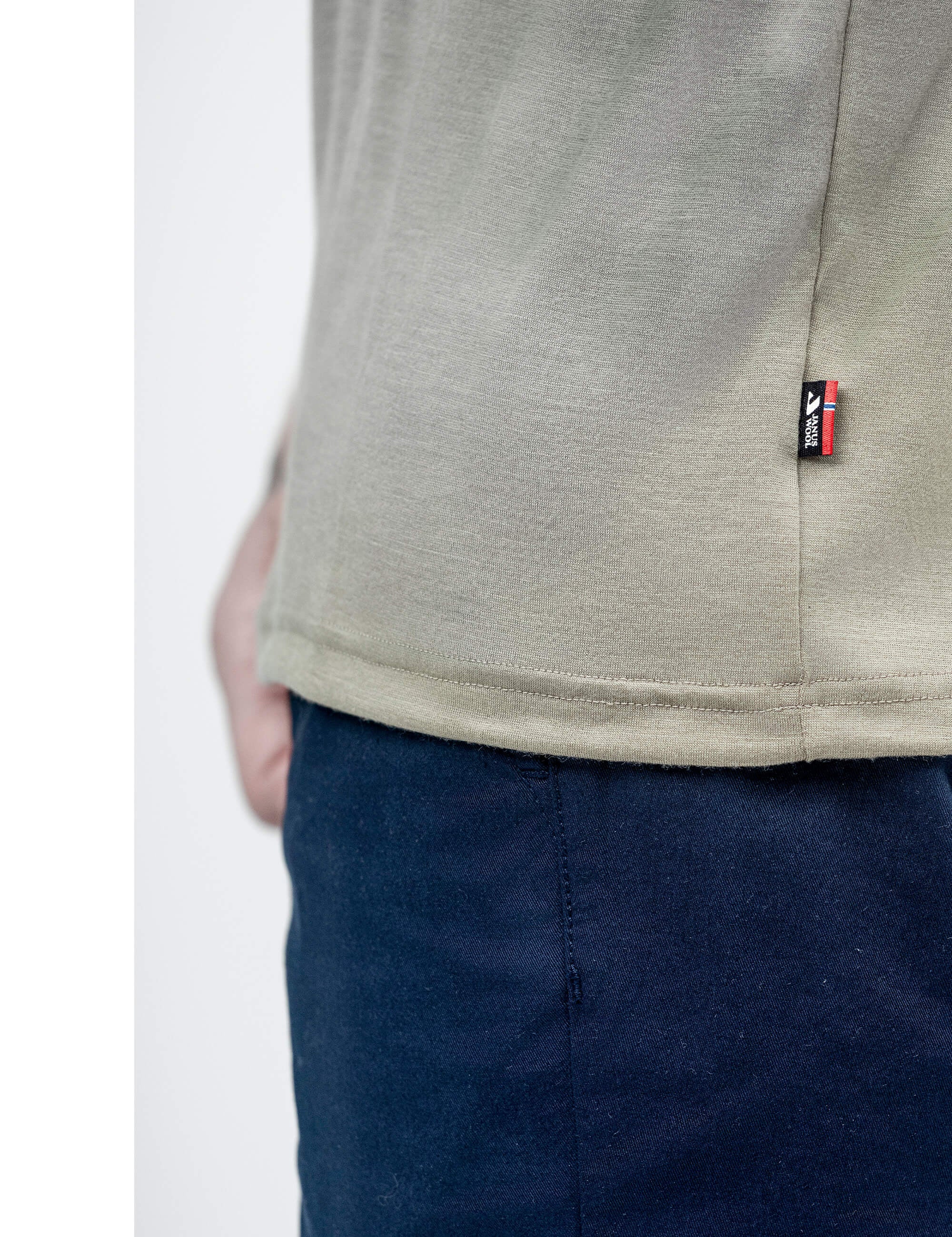 T-skjorte Regular – Classic Merino 160 Herre