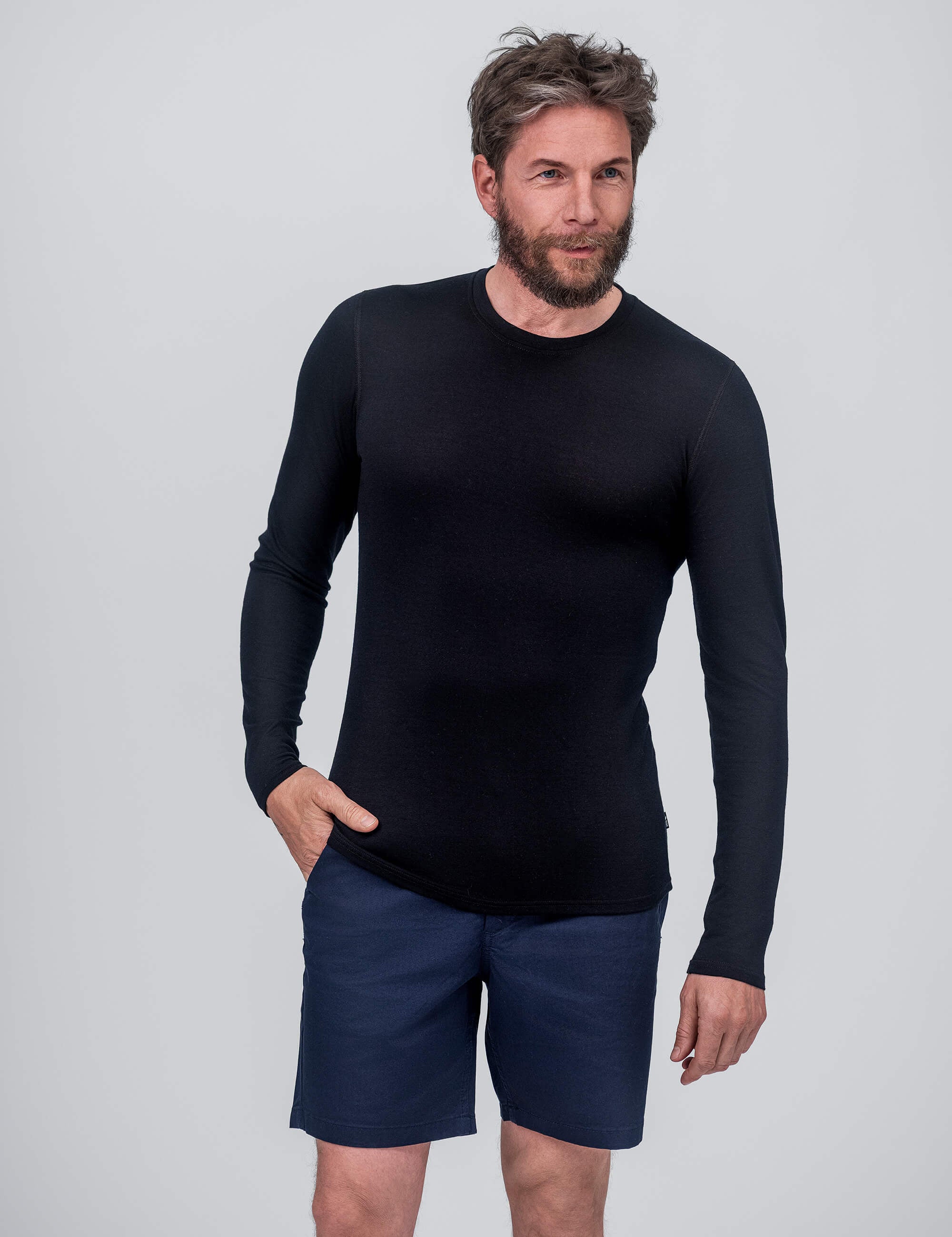 Trøye – Classic Merino 160 Herre