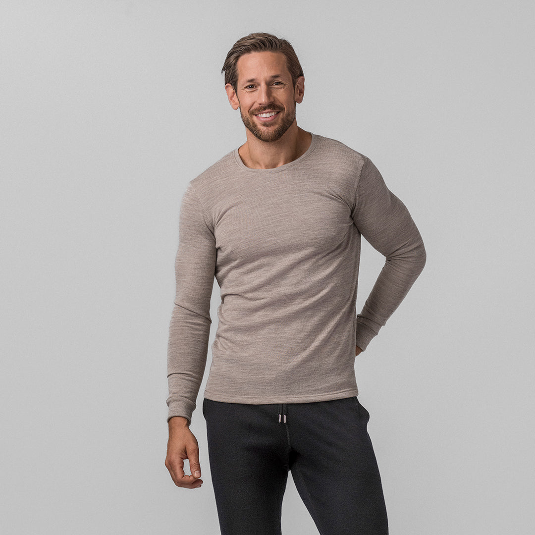 Janus Classic ulltrøye til herre, farge beige