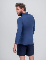 Zip Polo – Classic Merino 160 Herre