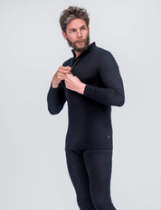 Zip Polo – Classic Merino 160 Herre