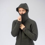 Jakke med hette Merino – AirWool 260 Dame