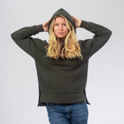 Jakke med hette Merino – AirWool 260 Dame