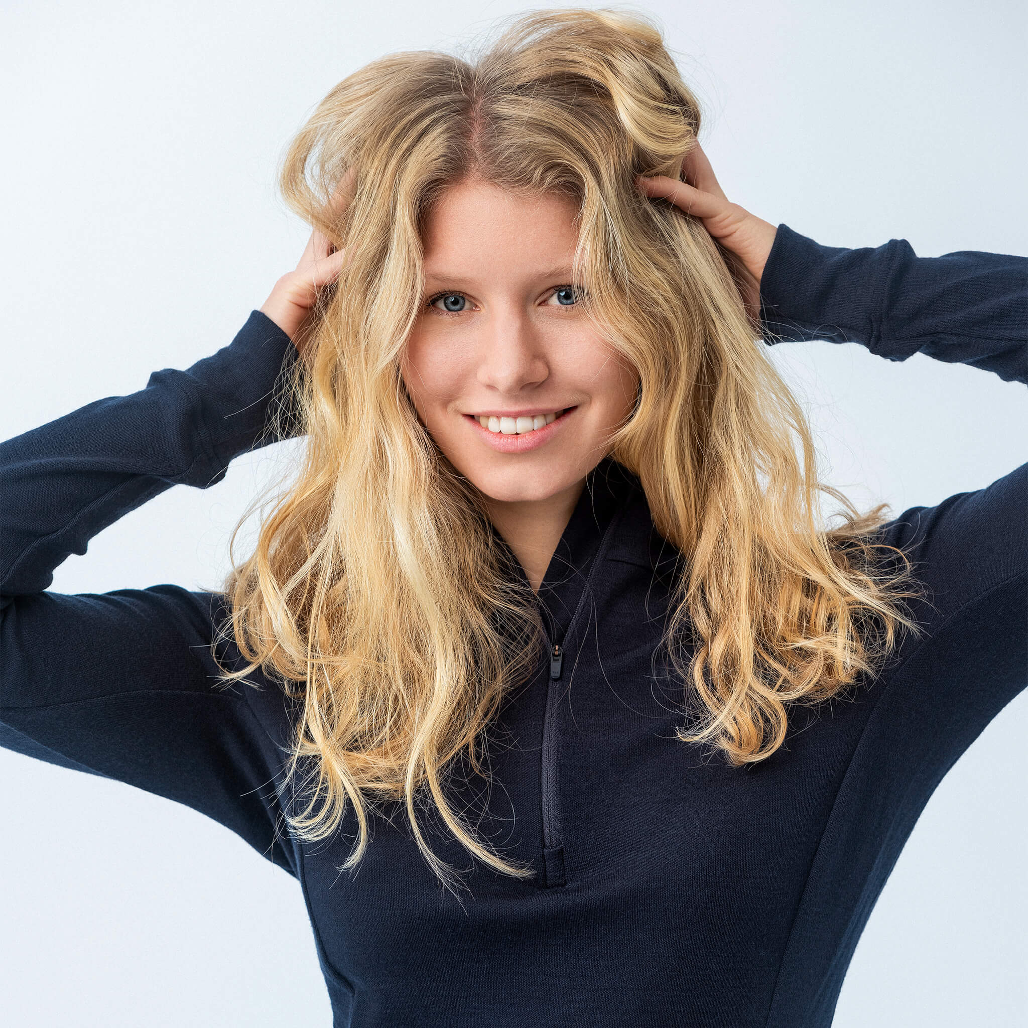 Polo Zip – Classic Merino 215 Women