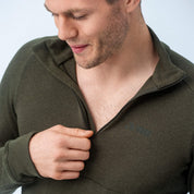 Polo Zip – Classic Merino 215 Men