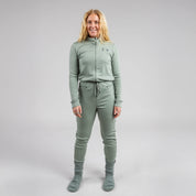 Janus x Kleveland merinoull heldress til dame, farge grønn