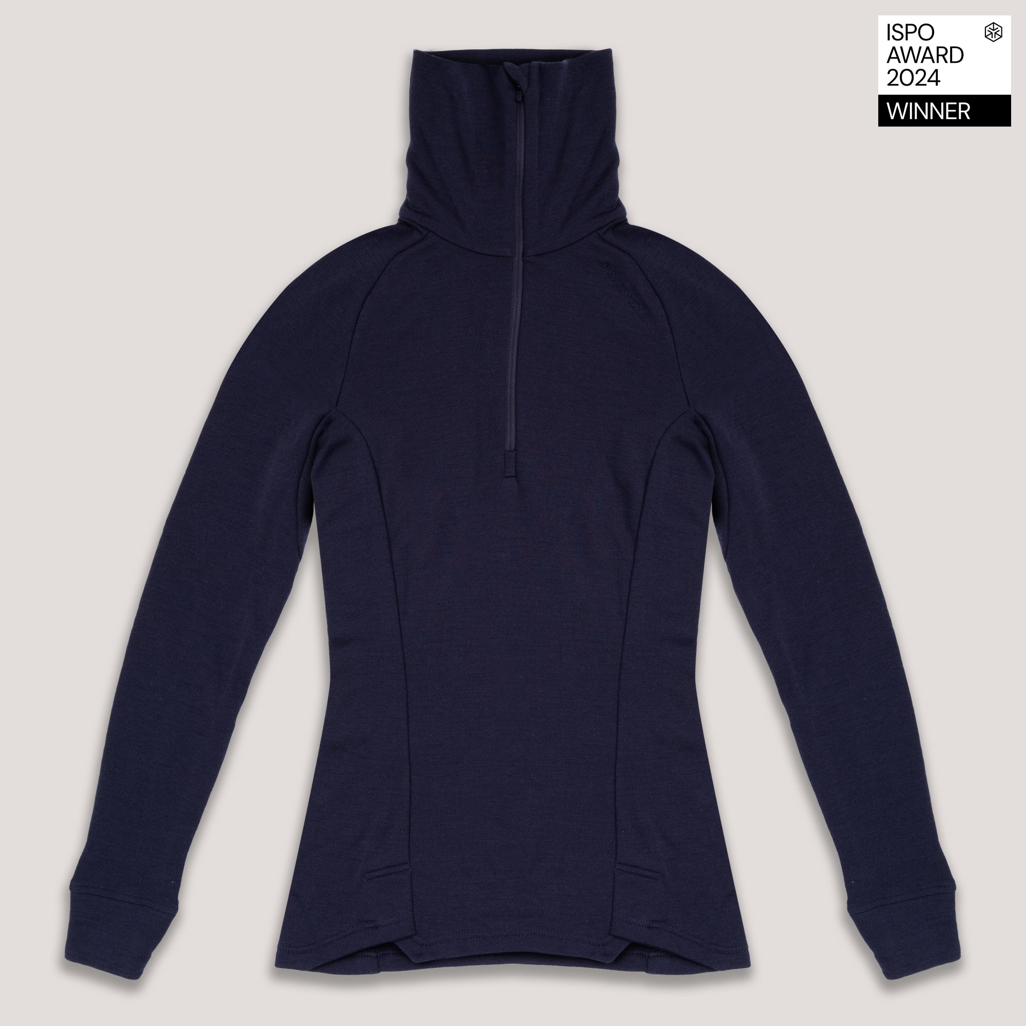 Polo Zip Merino – AirWool 260 Dame
