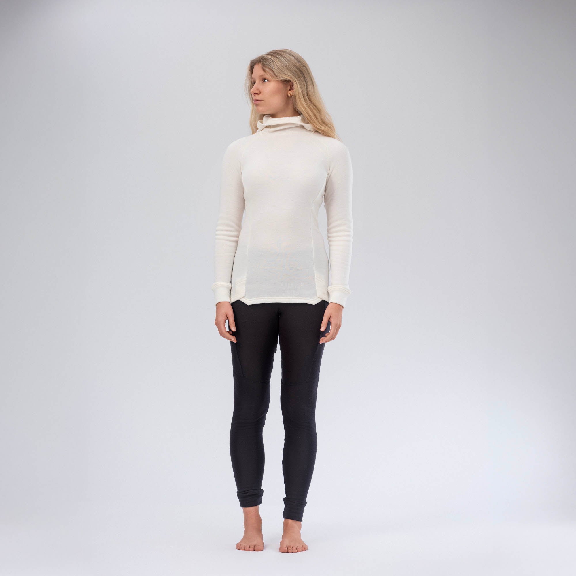 Trøye med hette Merino – AirWool 260 Dame