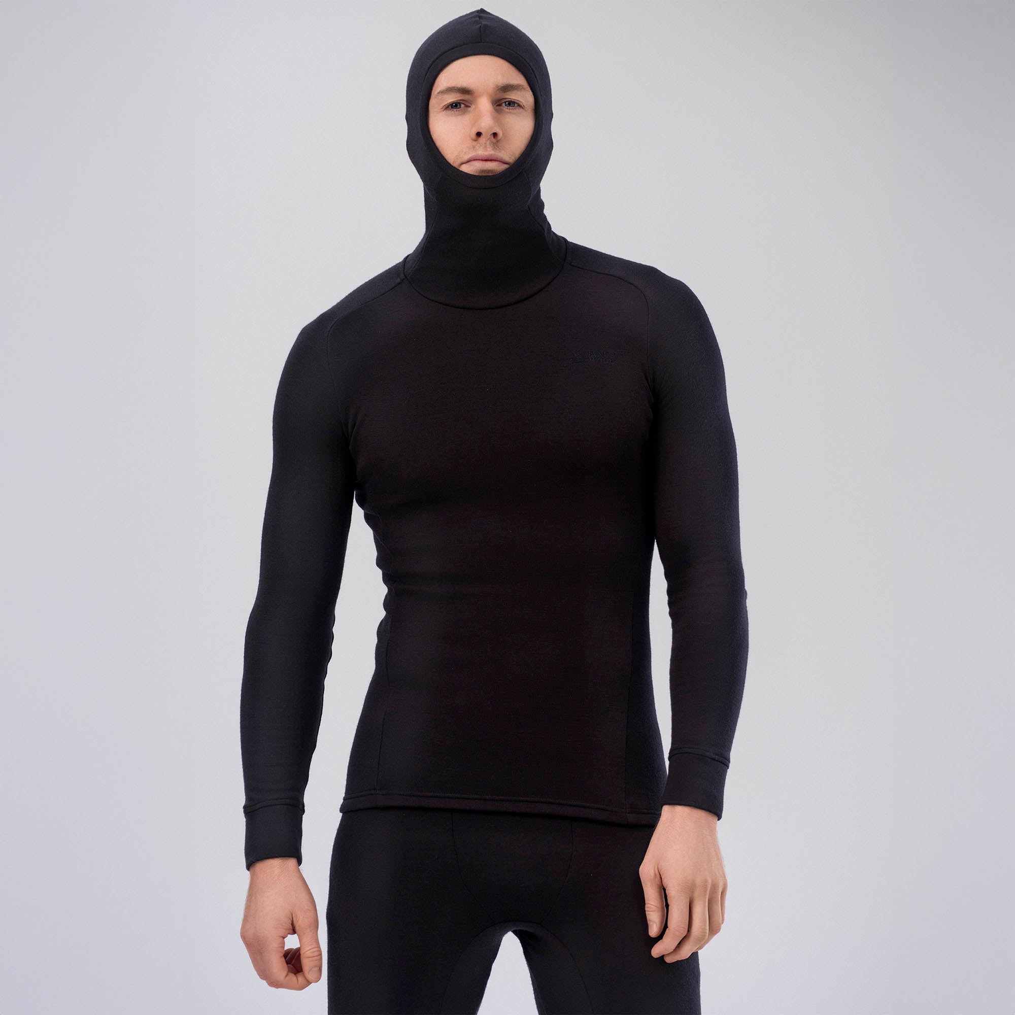 Trøye med hette Merino – AirWool 260 Herre