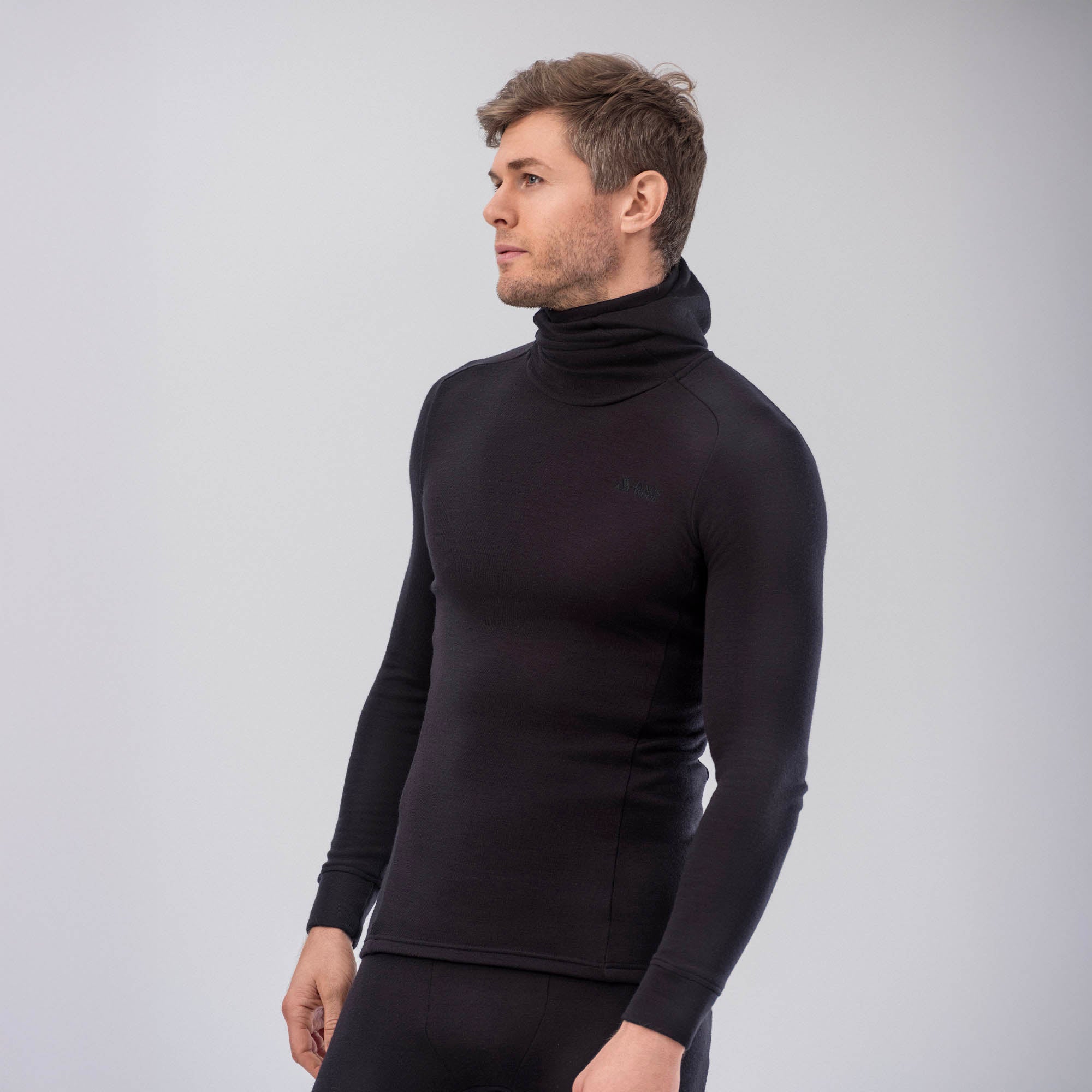 Trøye med hette Merino – AirWool 260 Herre