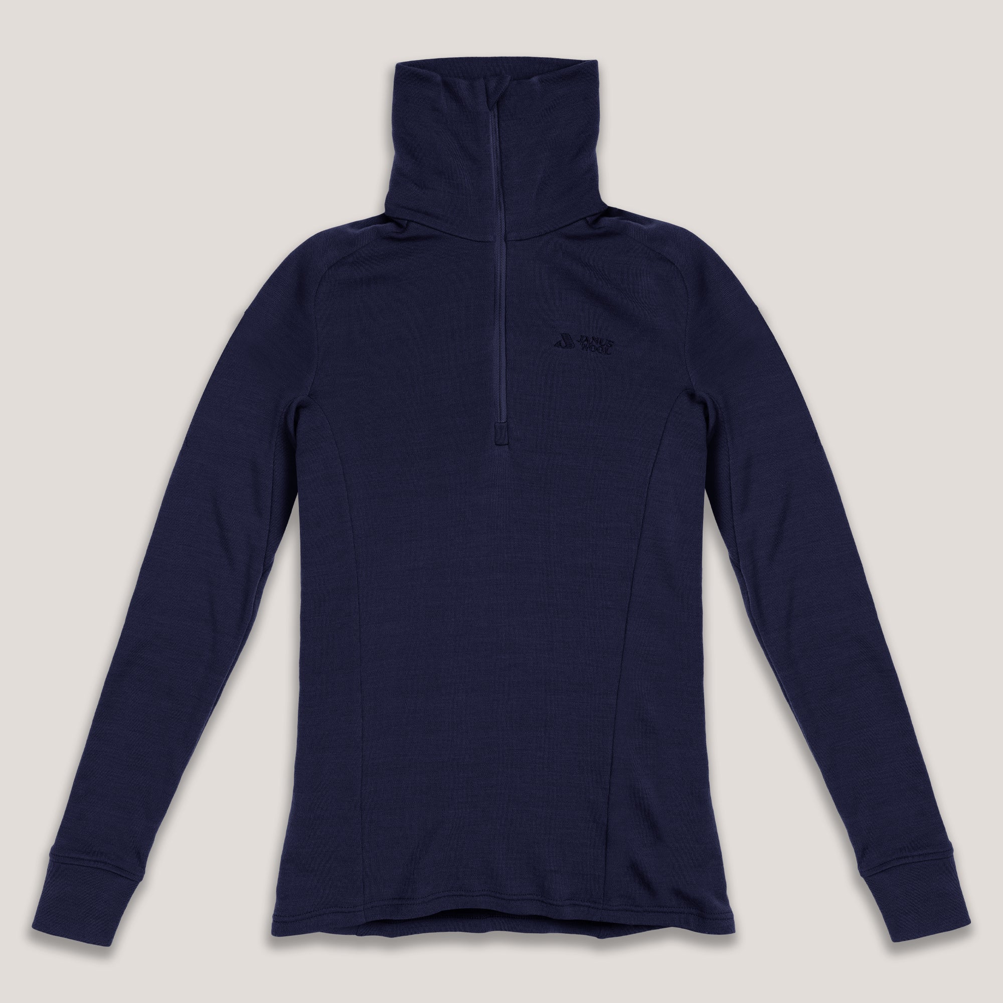 Polo Zip Merino – AirWool 260 Herre