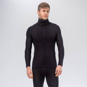Polo Zip Merino – AirWool 260 Herre