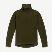 Polo with zip wool terry - Norse Merino 210 Unisex