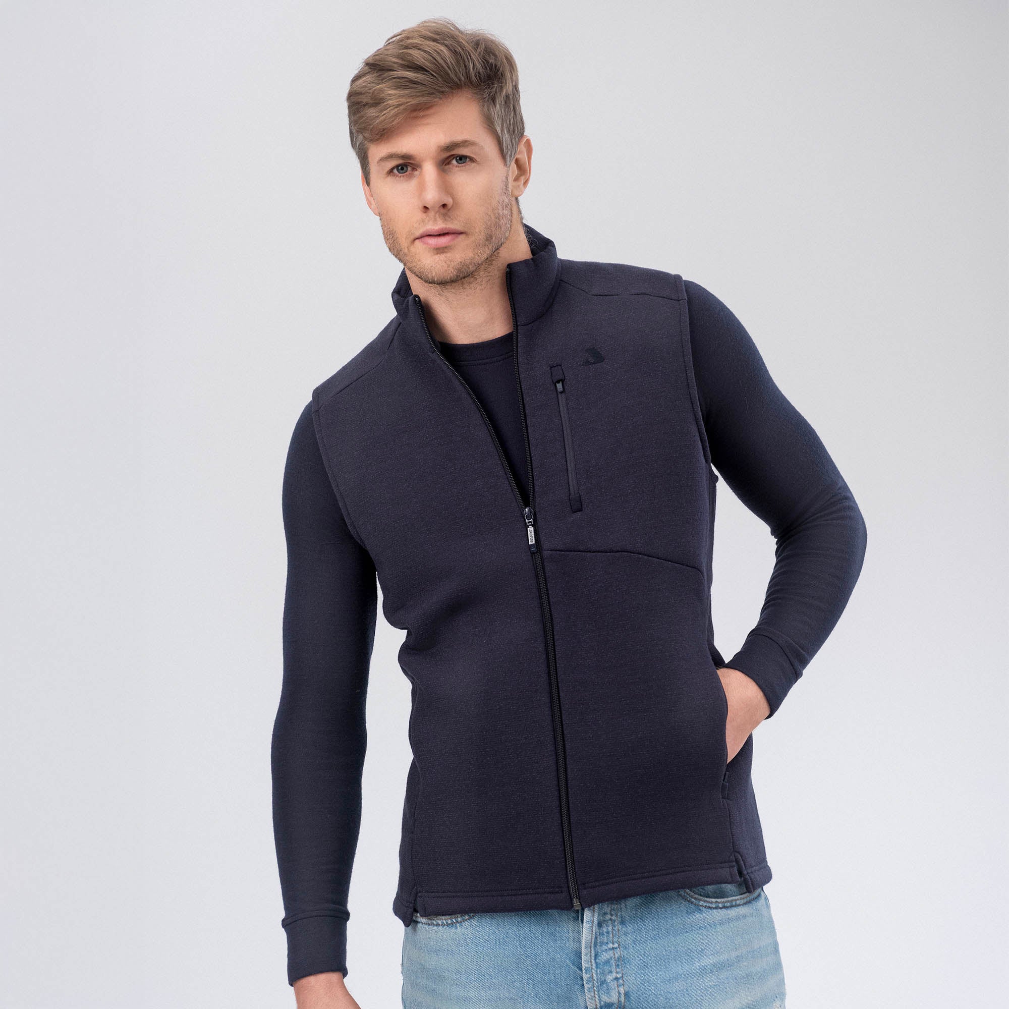 Vest Merino – AirWool 350 Herre