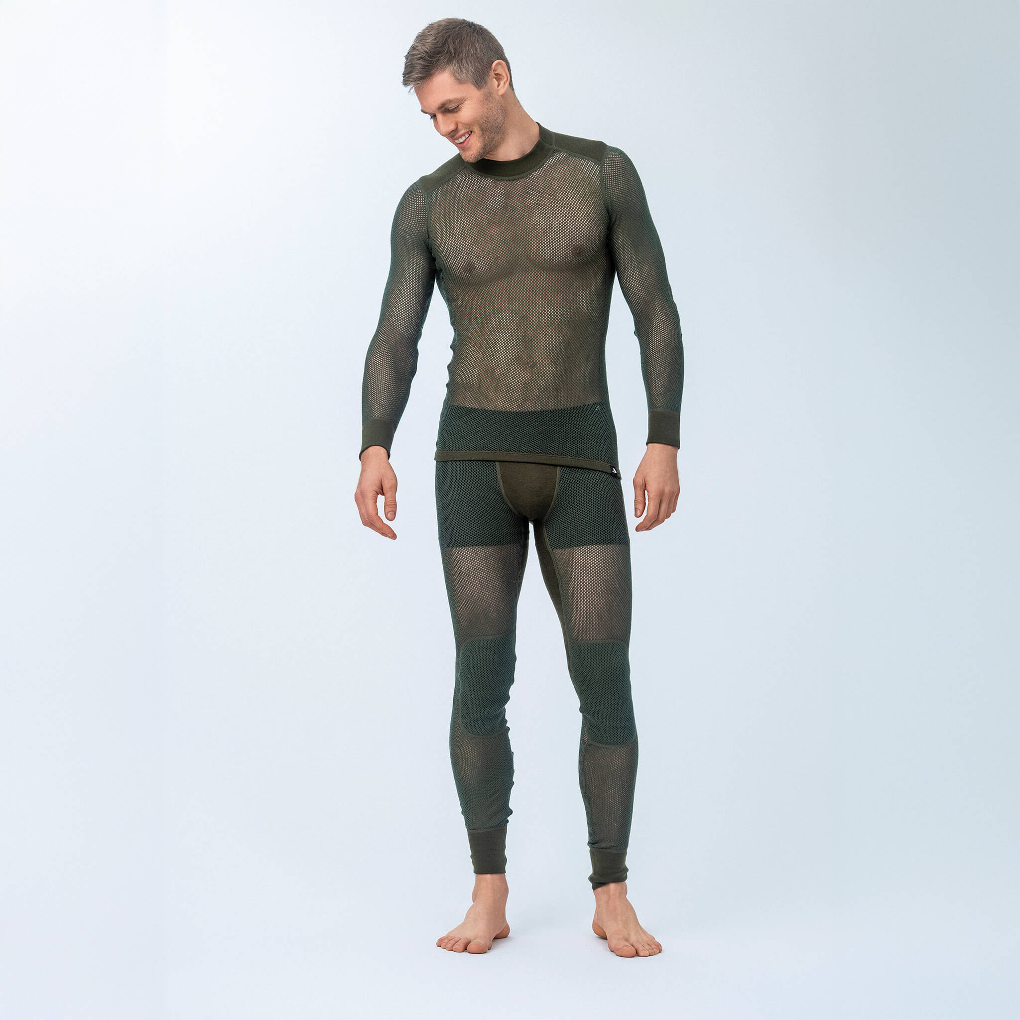 Jersey wool mesh - Norse Merino 165 Unisex