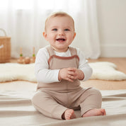 Bib pants merino - Babywool 215 Babies