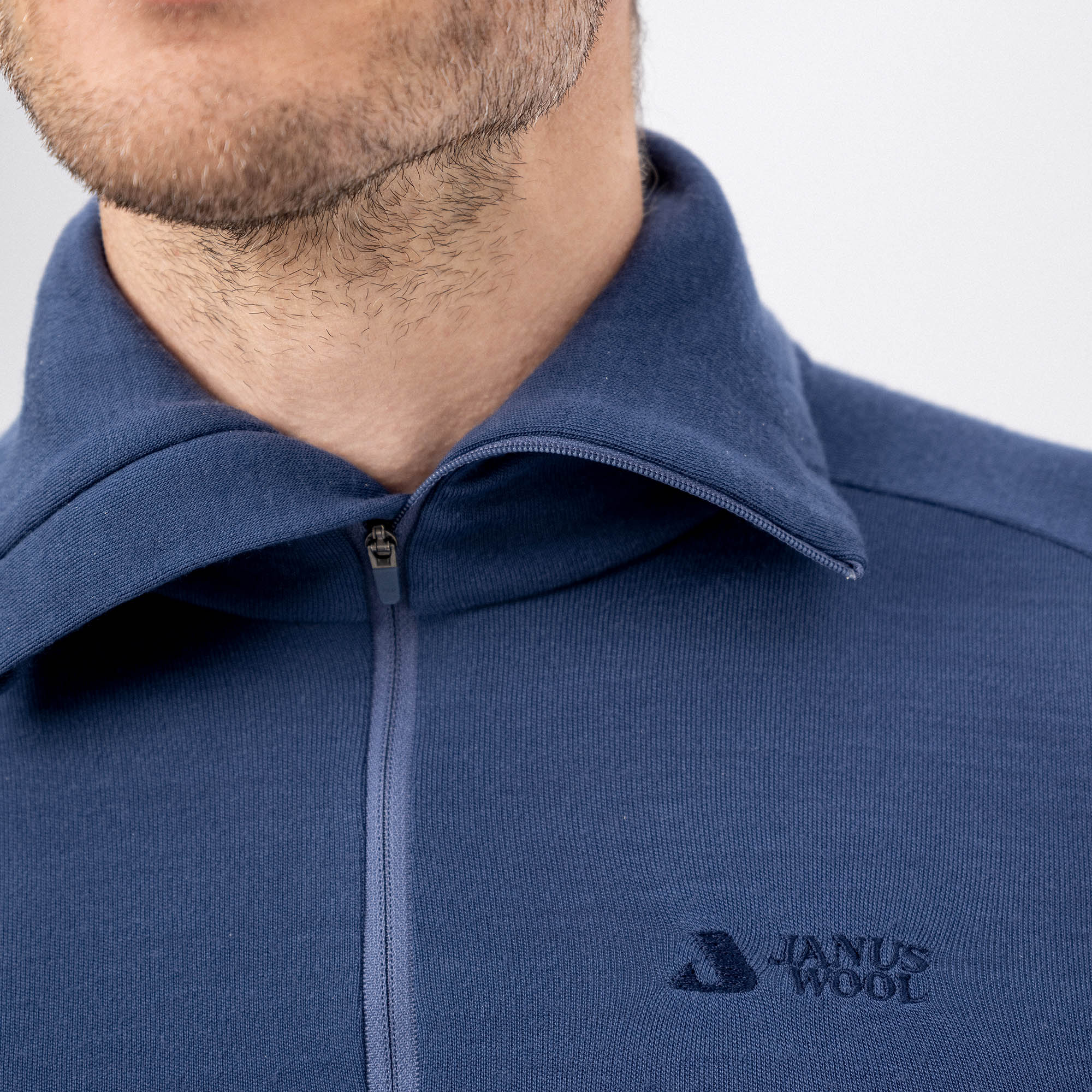 Polo Zip Merino – AirWool 260 Herre