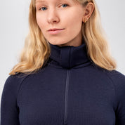 Polo Zip Merino – AirWool 260 Dame