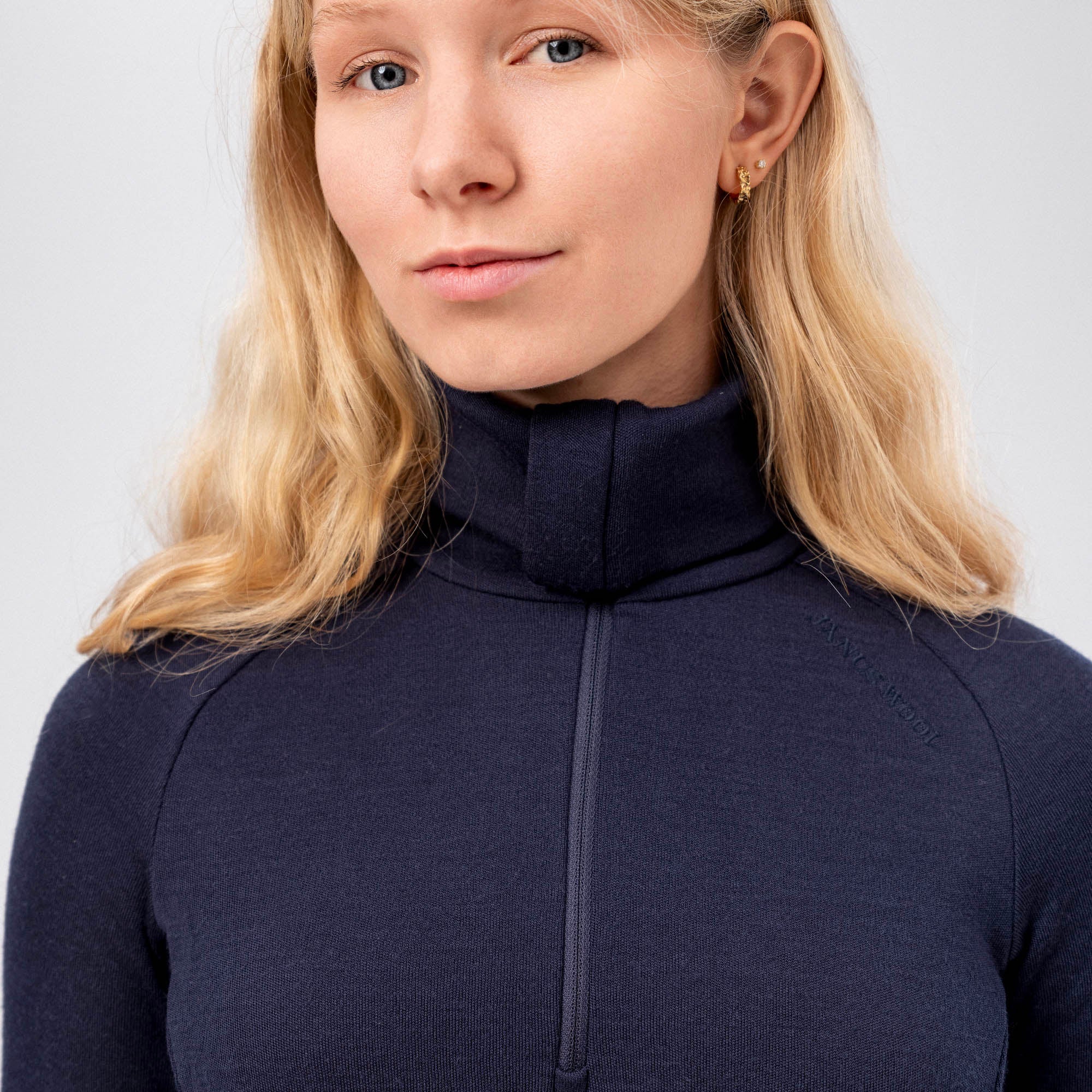 Polo Zip Merino – AirWool 260 Dame