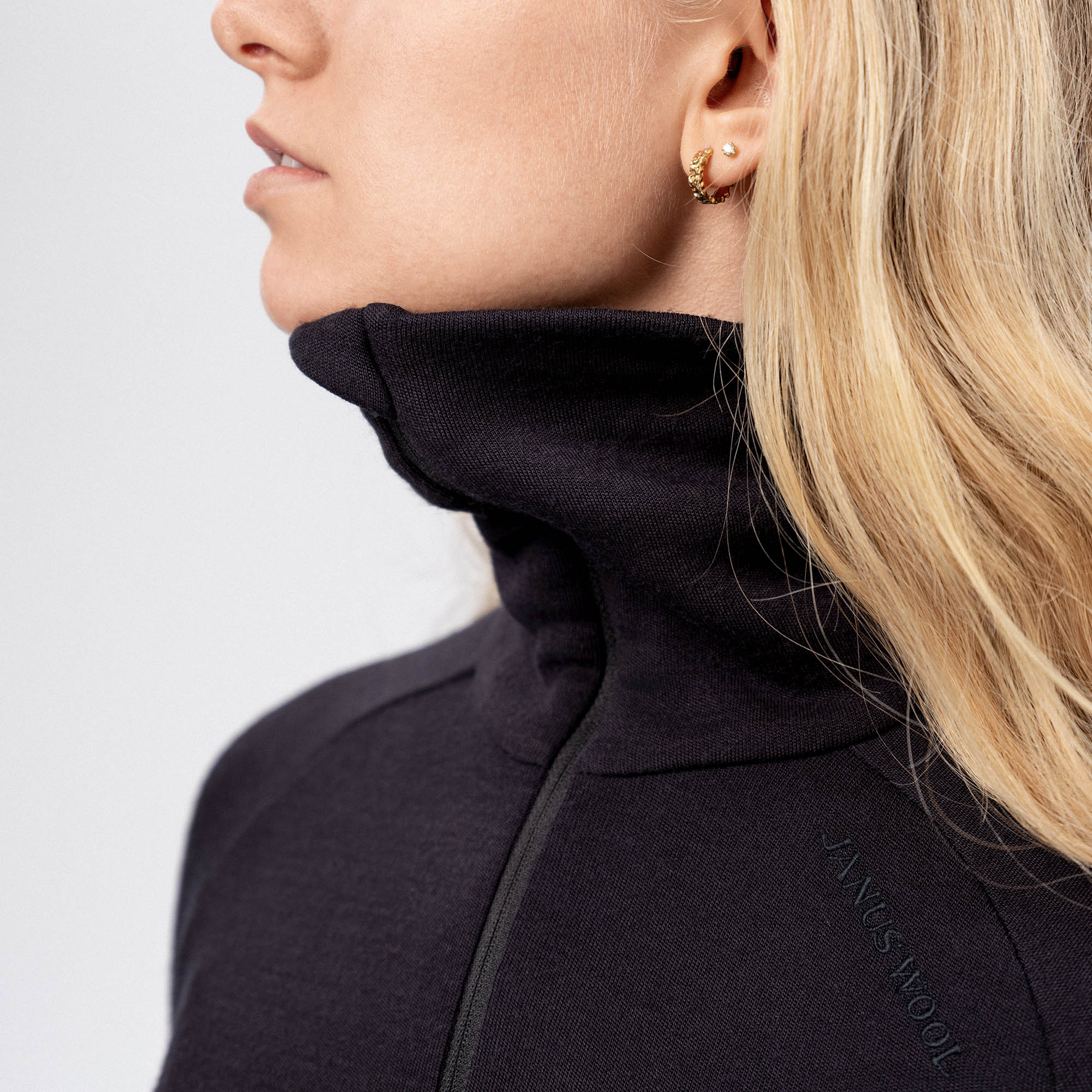 Polo Zip Merino – AirWool 260 Dame