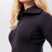 Polo Zip Merino – AirWool 260 Dame