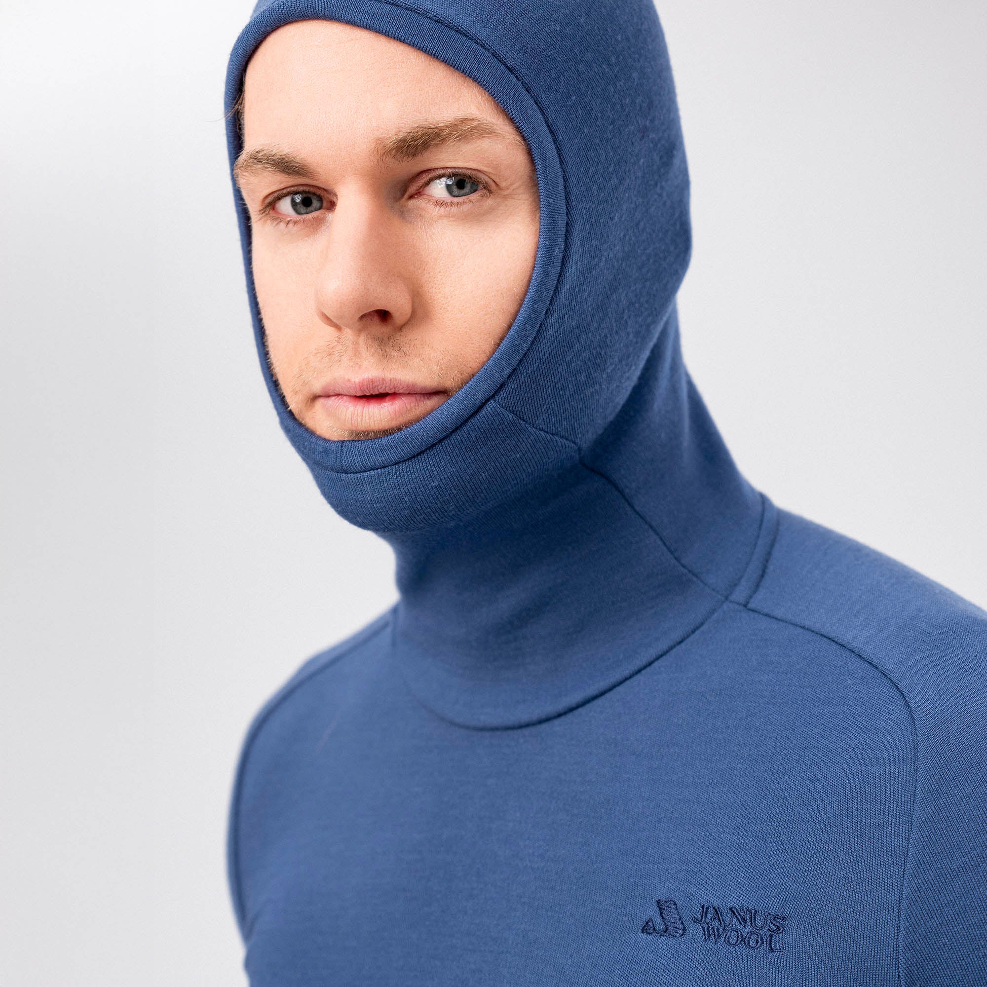 Trøye med hette Merino – AirWool 260 Herre