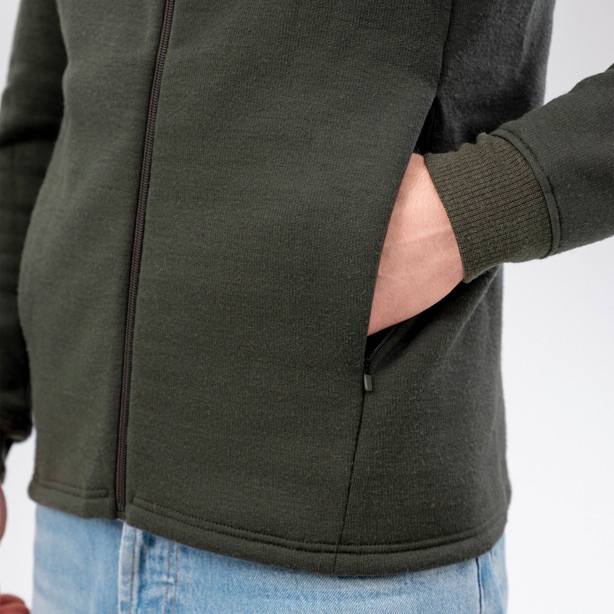 Jakke med hette Merino – AirWool 280 Herre