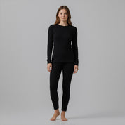 Jersey merino - Black Wool 200 Women
