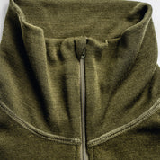 Polo med zip - Norse Merino 210 Unisex