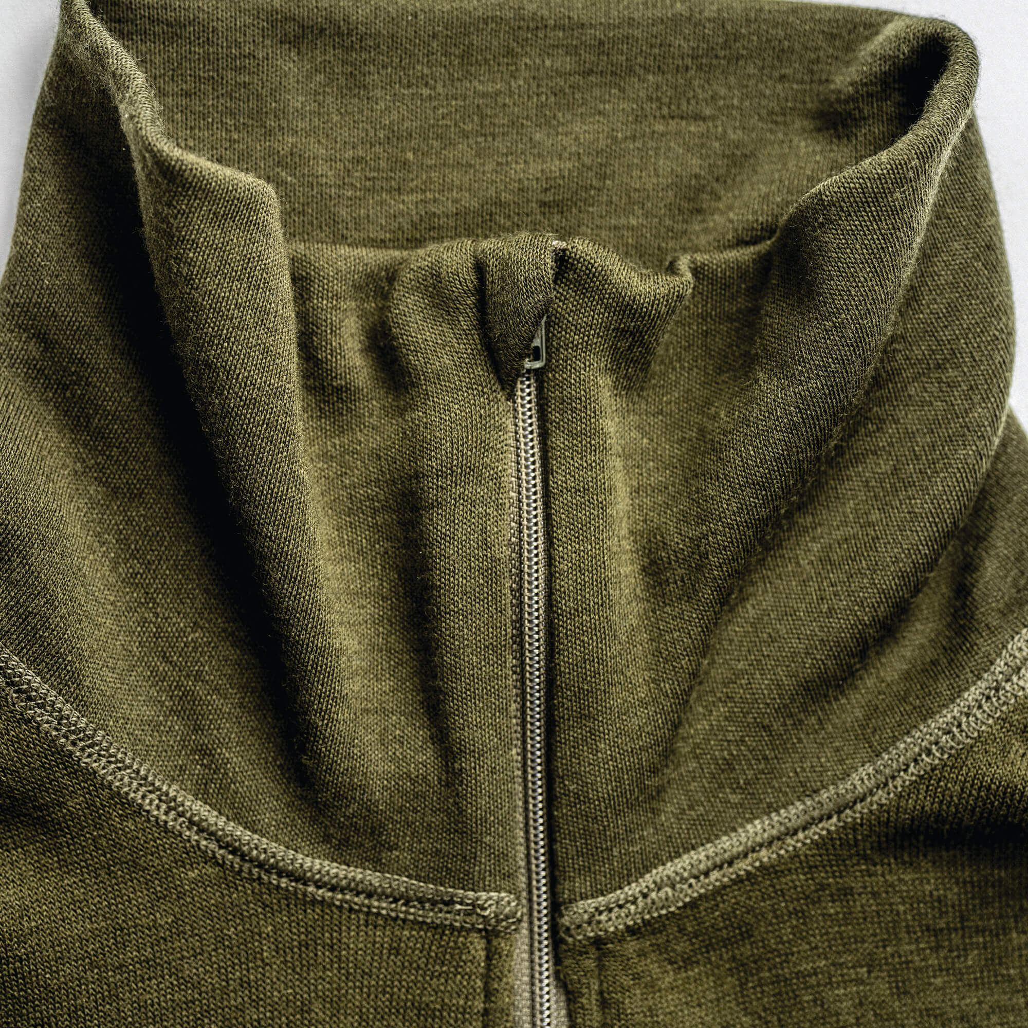 Polo med zip - Norse Merino 210 Unisex