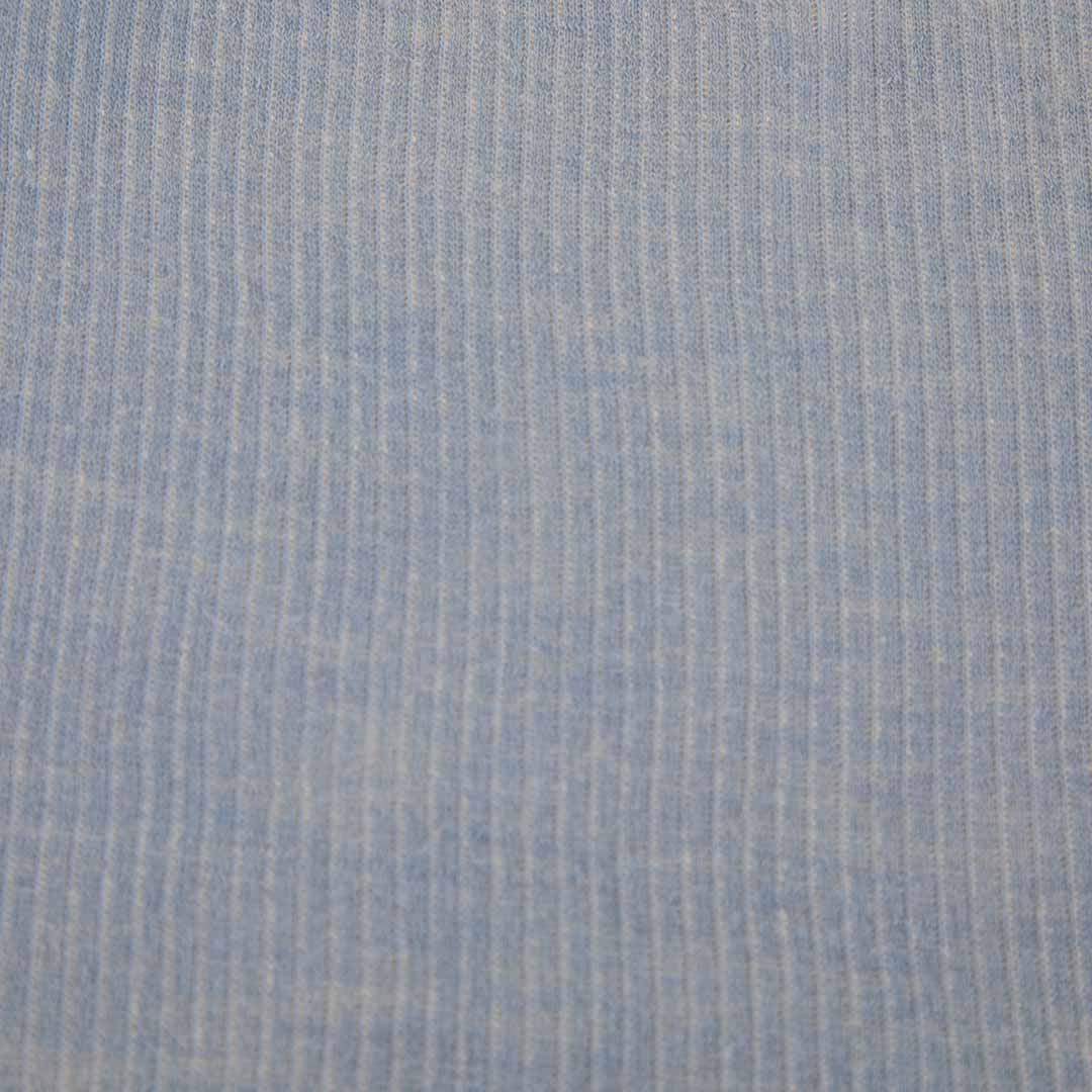Janus merinoull stoff i farge lys blå