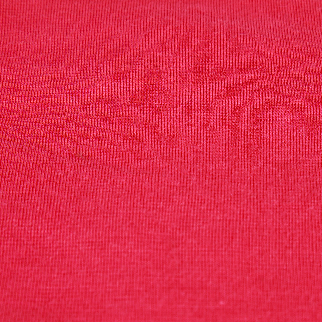 Janus merinoull stoff i farge rød