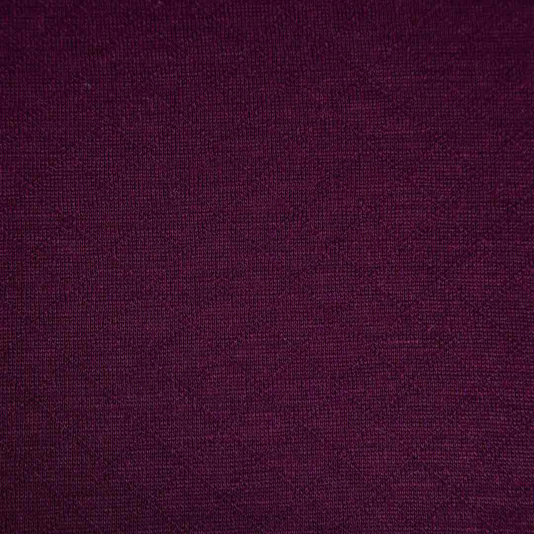 Janus merinoull stoff i farge mørk lilla