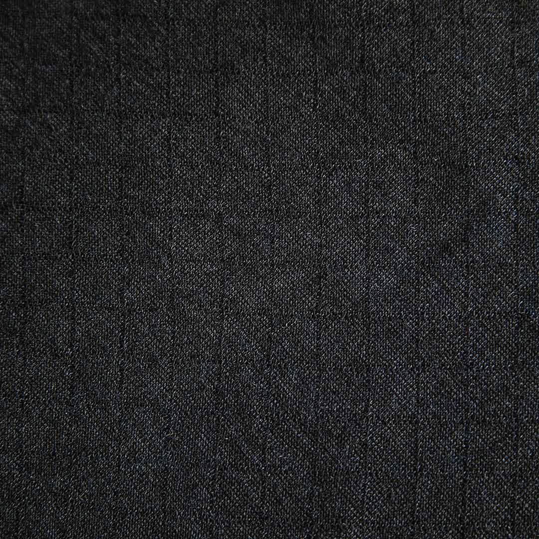 Janus merinoull stoff i farge svart