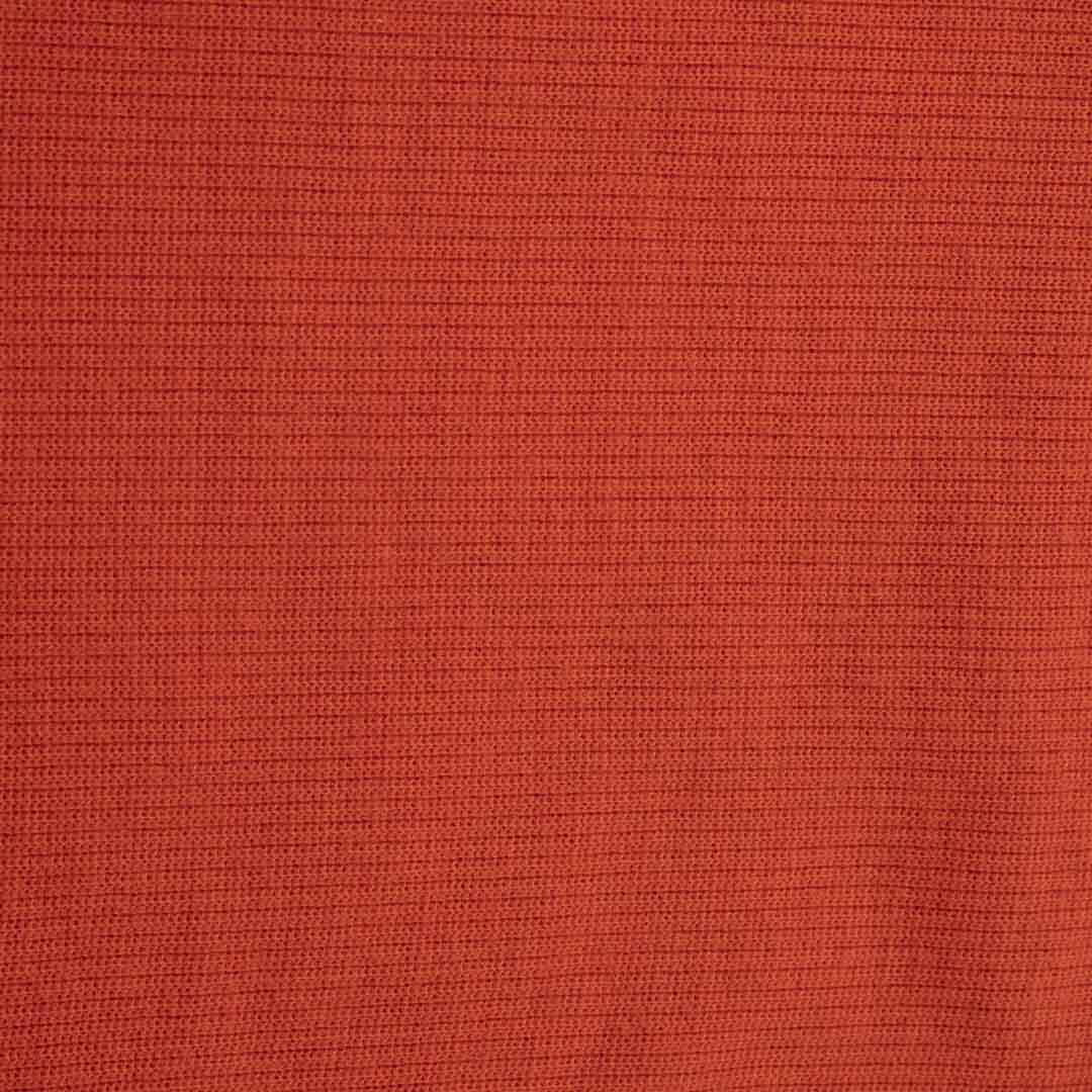 Janus merinoull stoff i farge oransje